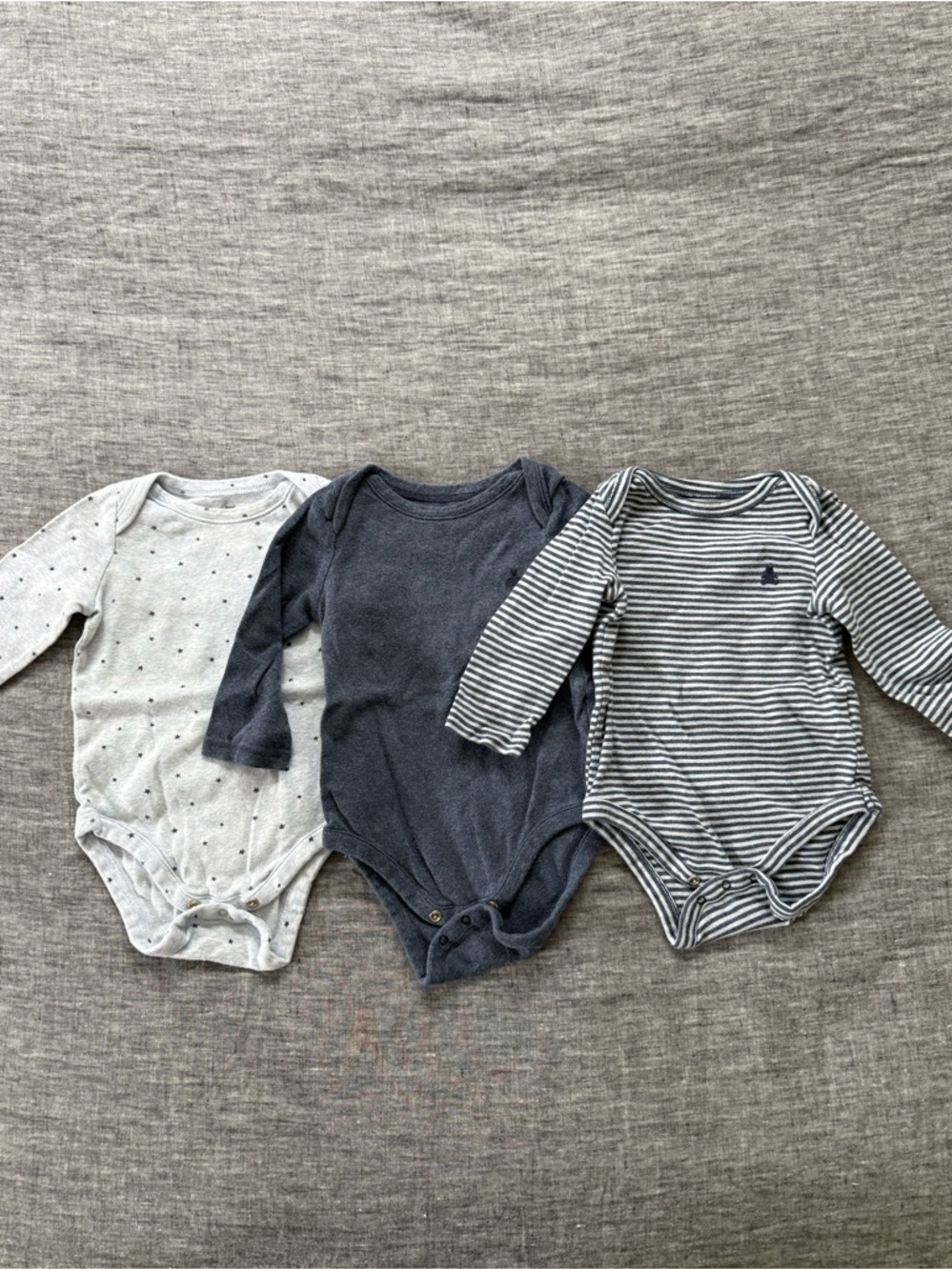 BabyGap blue onesie bundle